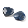 Mother's Day Gifts Heart Dyed & Heated Natural Blue Aventurine Palm Stones G-C134-06A-10-2