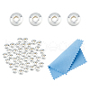 DICOSMETIC 40Pcs 925 Sterling Silver Spacer Beads STER-DC0001-29-1