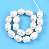 Natural Cultured Freshwater Pearl Beads Strands PEAR-N012-08P-01-2