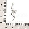 Brass Micro Pave Cubic Zirconia Pendants KK-M301-16P-3