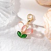 Glass Pendants Decorations HJEW-MZ00212-04-1