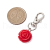 Rose Resin Pendant Decoration KEYC-JKC00822-3