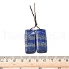 Natural Lapis Lazuli Pendants G-A265-02B-3