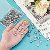 Unicraftale 150Pcs 5 Styles 304 Stainless Steel Bead Caps STAS-UN0060-37-5
