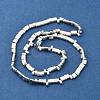 Electroplated Non-magnetic Synthetic Hematite Beads Strands G-E495-11B-03-5