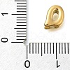 Ion Plating(IP) 304 Stainless Steel Slide Charms STAS-B075-37G-Q-3