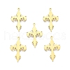 Ion Plating(IP) 201 Stainless Steel Pendants STAS-N098-106LG-2