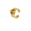 Stainless Steel Adjustable Open Cuff Rings for Women OO8919-1-4
