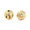 Texture Brass Beads KK-S379-02G-G-2