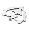 Non-Tarnish 304 Stainless Steel Pendants STAS-D036-06P-2