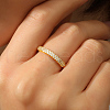 Simple 925 Sterling Silver Micro Pave Cubic Zirconia Finger Rings ZH6769-4-2