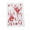 Halloween Theme PVC Static Stickers DIY-F133-02-1