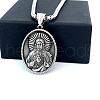 Ancient Greek Stainless Steel Religion Embossed Saint Pendant Punk Hip-hop Necklaces HV5728-3-1