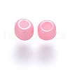 6/0 Baking Paint Glass Round Seed Beads SEED-S036-01C-04-2