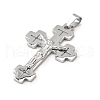 304 Stainless Steel Big Pendants STAS-R171-02P-2