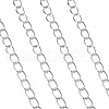 Decorative Chain Aluminium Twisted Chains Curb Chains CHA-TA0001-07S-3