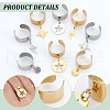 304 Stainless Steel Rings RJEW-UN00025-5