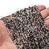 Natural Tourmalinated Quartz/Black Rutilated Quartz Beads Strands G-RM2025-C18-A-1