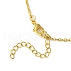 Crystal Cage Holder Necklace NJEW-JN04603-02-6