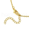 Crystal Cage Holder Necklace NJEW-JN04603-02-6
