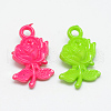 Opaque Acrylic Pendants SACR-T021-M-2