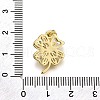 Rack Plating Brass Micro Pave Cubic Zirconia Pendants KK-K401-83G-3