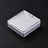 Acrylic Loose Diamond Storage Boxes with White Sponge Inside CON-R030-06B-2