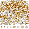HOBBIESAY 200Pcs 8 Styles Alloy Spacer Beads FIND-HY0003-19-1