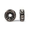 Iron Grade A Crystal Rhinestone Spacer Beads RB-A010-8MM-B-4