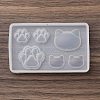 Pendant Silicone Molds AJEW-S041-02C-4