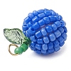 Seed Beads Beaded Pendants PALLOY-TA00159-04-4