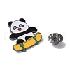 Sports Theme Panda Enamel Pins JEWB-P026-A05-3