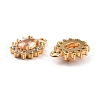 Real 18K Gold Plated Brass Micro Pave Cubic Zirconia Charms ZIRC-Z023-04-NR-4