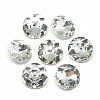 Pointed Back Glass Rhinestone Cabochons RGLA-T029-10mm-01-1