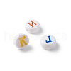 Enamel Style Acrylic Beads SACR-TA0001-02-3