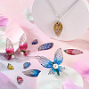 Craftdady 64Pcs 32 Styles Epoxy Resin Pendants FIND-CD0001-43-8