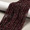 Natural Garnet Beads Strands G-RM2025-08-2mm-1