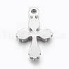 304 Stainless Steel Pendants X-STAS-E421-080P-2