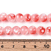 Baking Paint Glass Beads Strands DGLA-N015-8mm-03-4