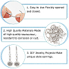 SOFPLATE 80Pcs 304 Stainless Steel Leverback Earring Findings STAS-SP0001-18P-6