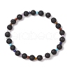 Natural Mixed Gemstone Beaded Stretch Bracelets for Women Men BJEW-JB11565-2