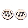 Unfinished Natural Poplar Wood Links Connectors WOOD-S045-140A-01W-2
