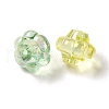 UV Plating Acrylic Beads OACR-G036-06-2