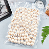Olycraft 50PCS Wooden Beads WOOD-OC0001-86-7