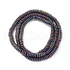 Electroplated Non-magnetic Hematite Beads Strands G-P571-B01-01-3