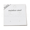 Paper Display Card with Word Stainless Steel CDIS-L009-10-1