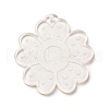 Transparent Printed Acrylic Pendants OACR-B003-02G-2