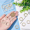 Brass Links Connectors KK-BC0006-39G-NF-3