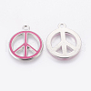 Alloy Enamel Pendants ENAM-P066-4-2