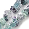 Natural Colorful Fluorite  Beads Strands G-I283-F08-2